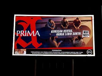 Billboard Neon Box Prima