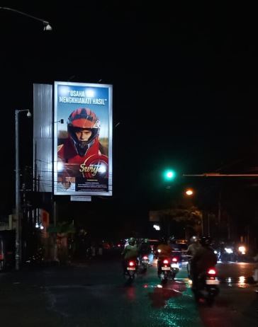 Billboard Usaha Tak Mengkhianati Hasil